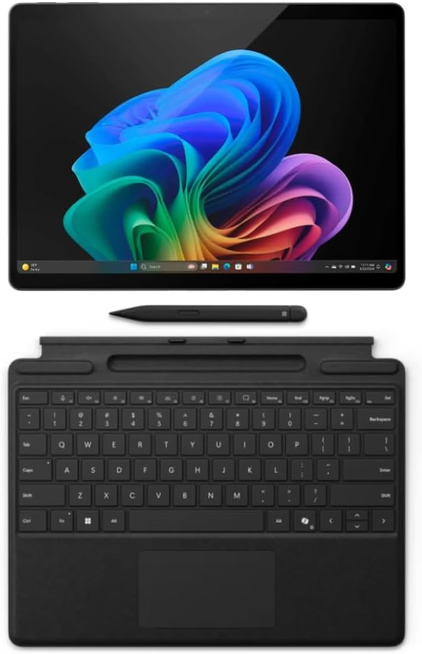 Pro Keyboard with Slim Pen and Screen in Oatmeal