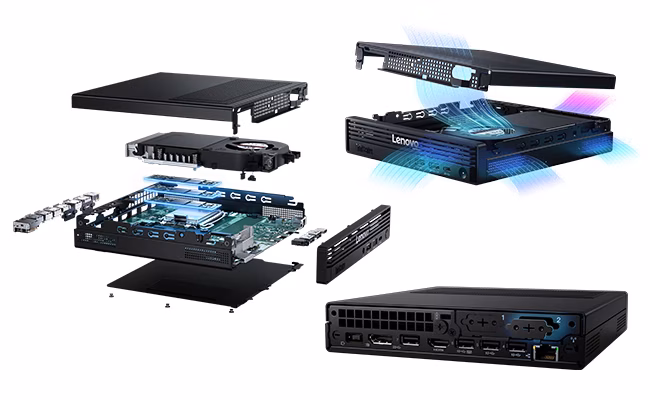 Lenovo ThinkCentre M90q Gen 6 Desktop - 32GB RAM, 512GB SSD, Windows 11 Pro
