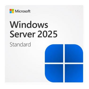 WINDOWS SVR STD 2025 ENGLISH    1PK 4CR NOKEY/MEDIA ADDLIC POS