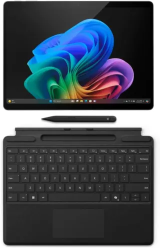 Pro Keyboard with Slim Pen and Screen in Oatmeal