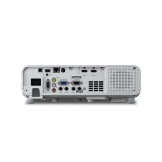 Epson PowerLite L260F Projector, 1080p Full HD, 4,600 Lumens, HDMI, Wi-Fi, White